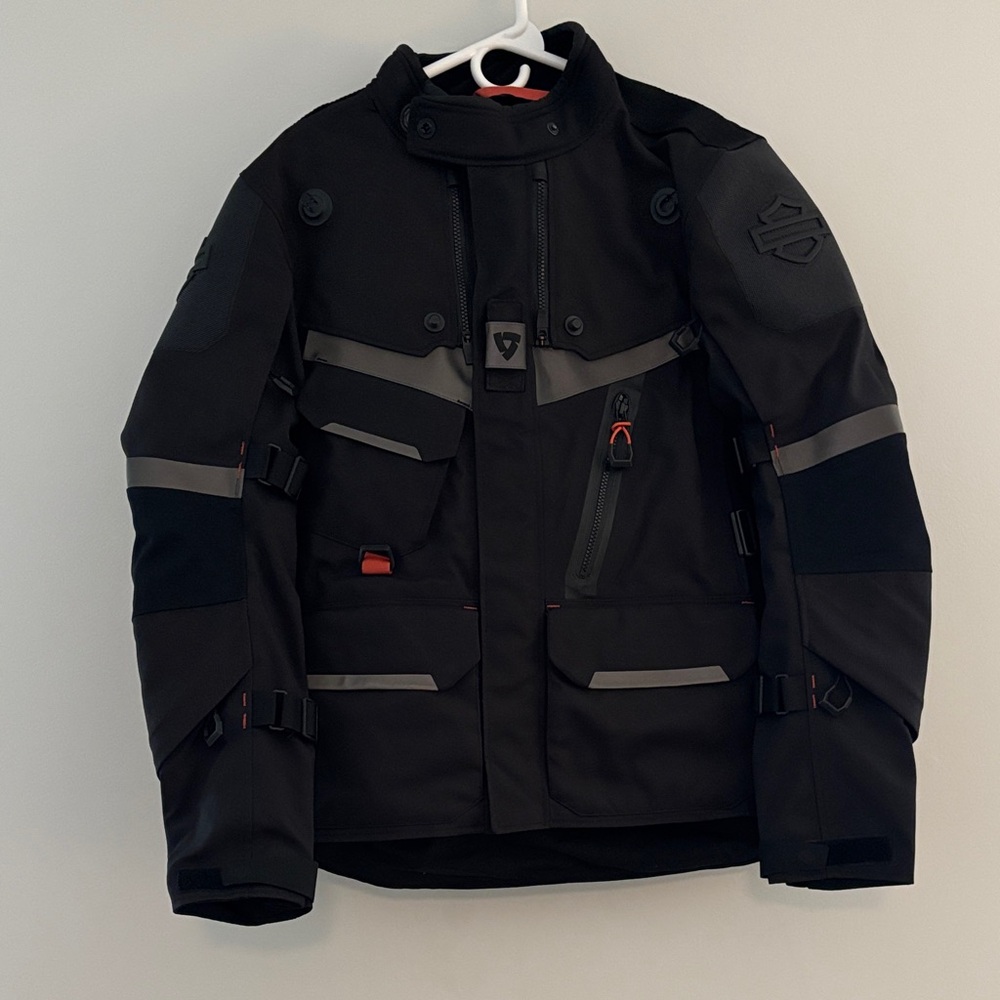 Harley-Davidson Men's SLIM Large Passage Adventure Functional Jacket NEW w TAGS